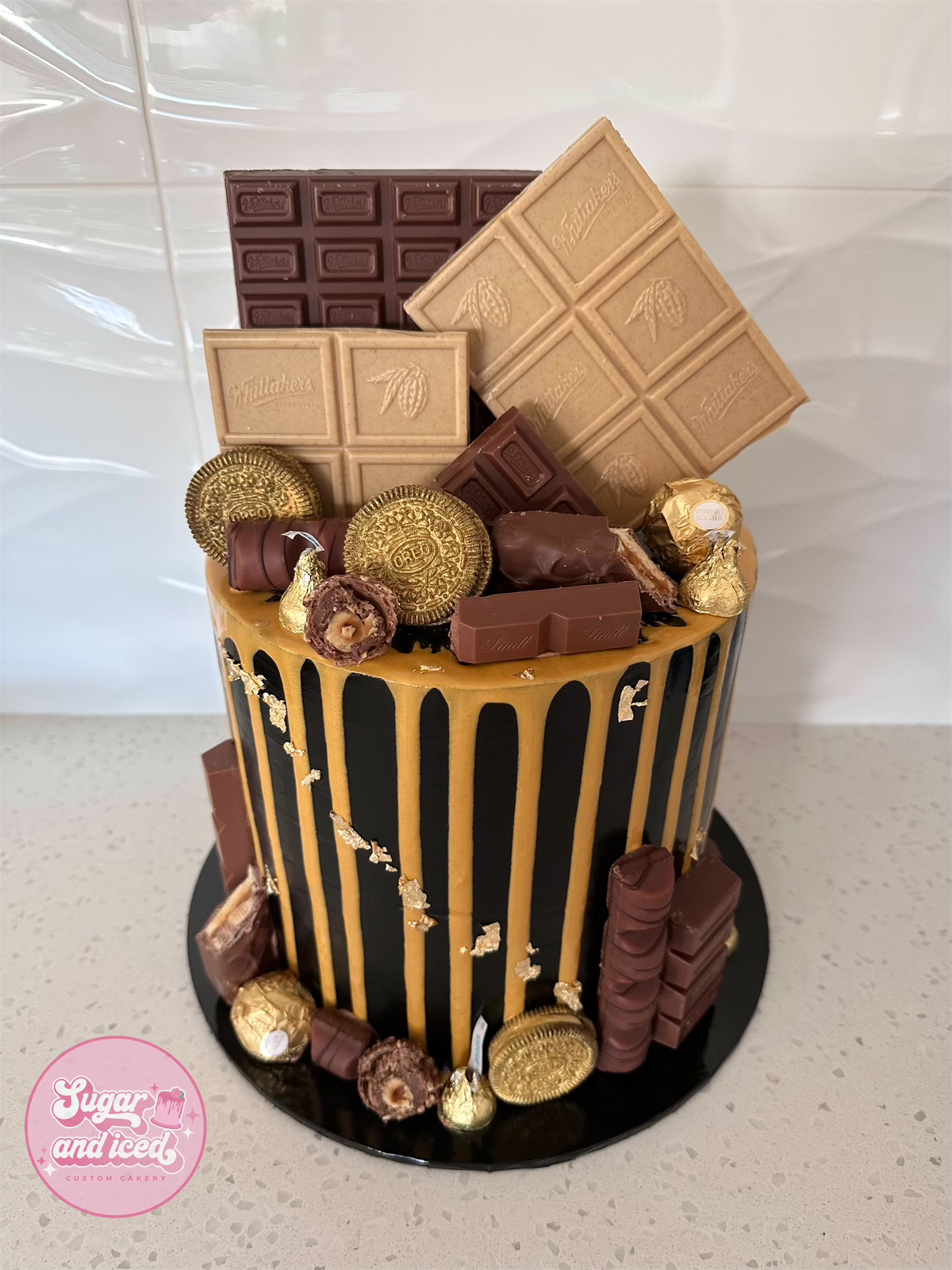 Black Chocolate Overload Cake