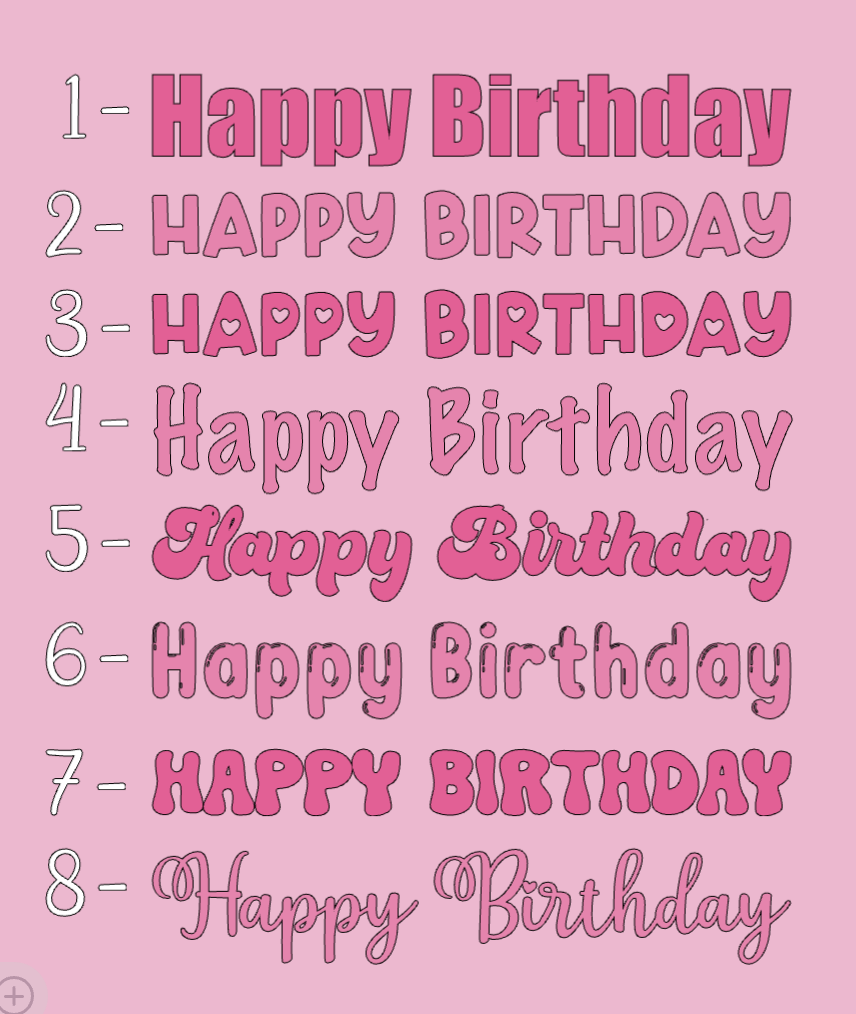 Custom Happy Birthday Cake Topper (with age)