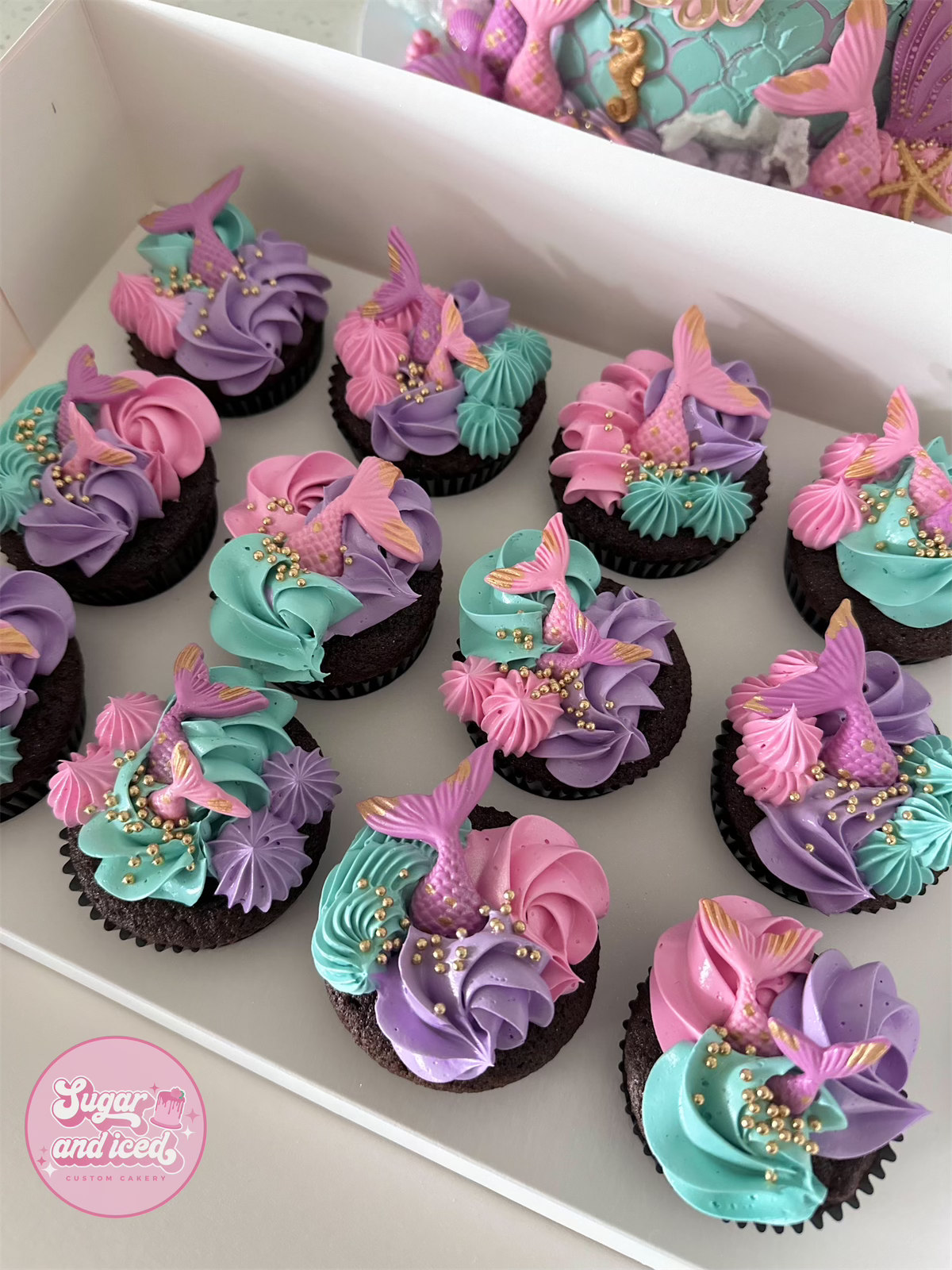 Mermaid Cupcakes