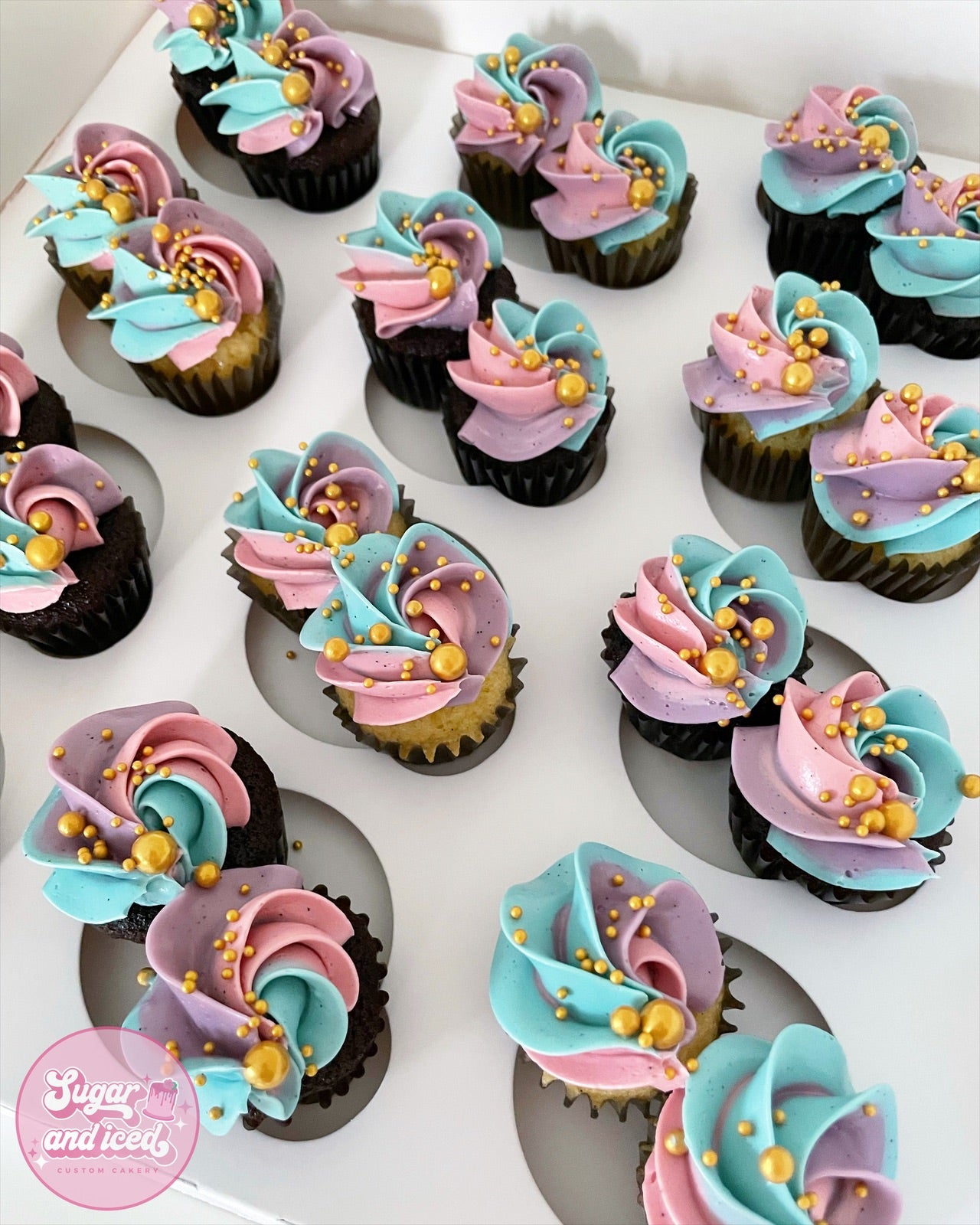 Custom Mini Cupcakes