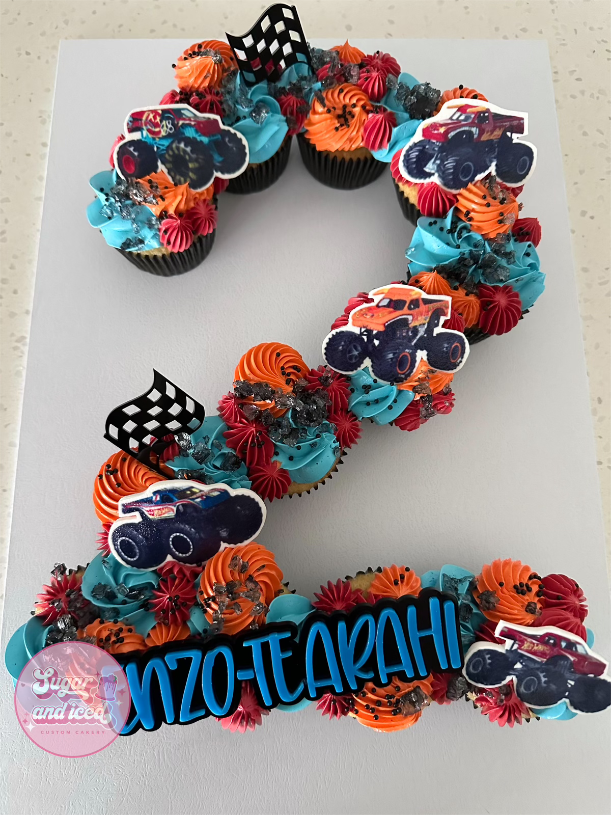 Custom Cupcake Letter/Number Pullapart