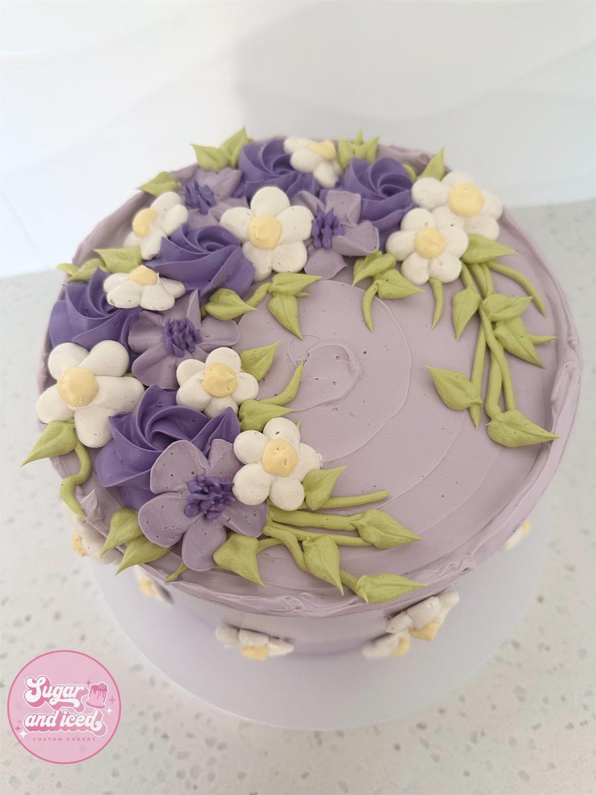 Buttercream Floral Cake