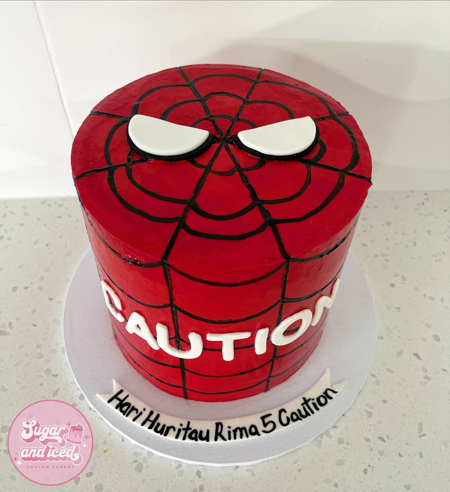 Spiderman Cake