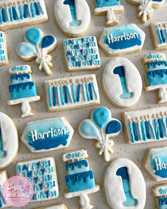 Custom Birthday Cookies
