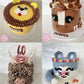 Animal Face Cake