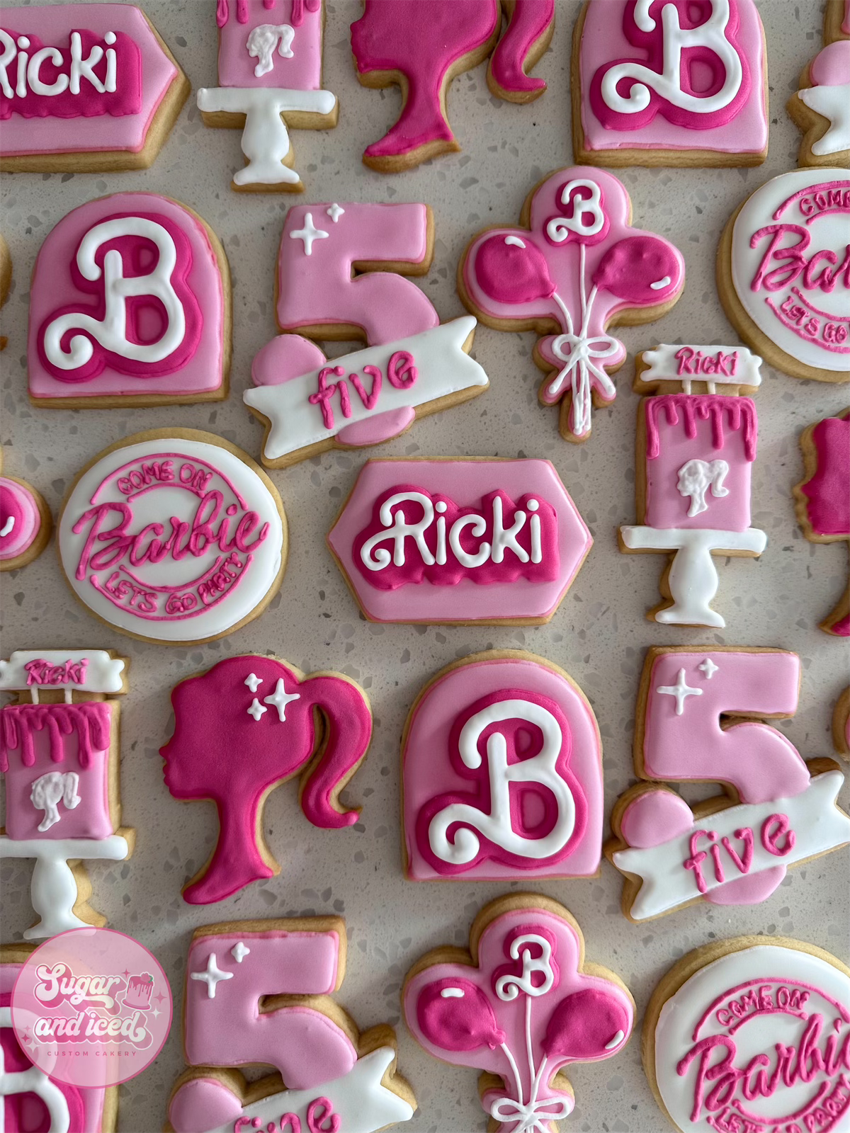 Custom Birthday Cookies
