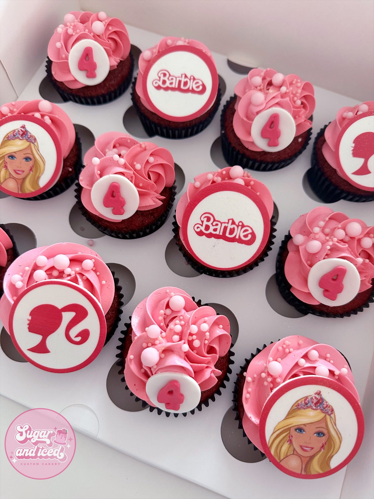 Custom Character Cupcakes