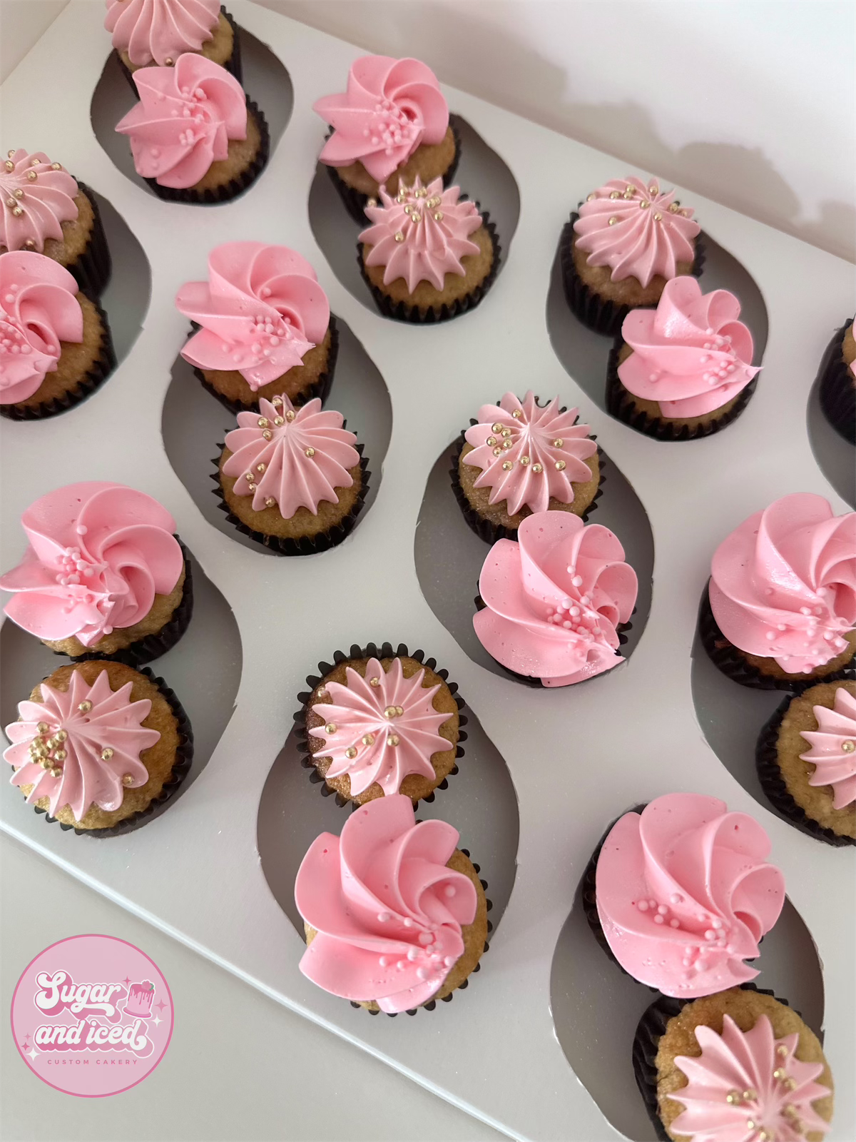 Custom Mini Cupcakes