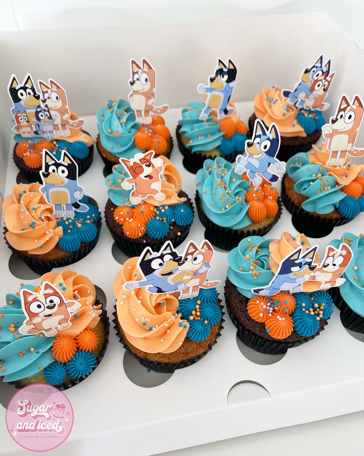 Custom Character Cupcakes
