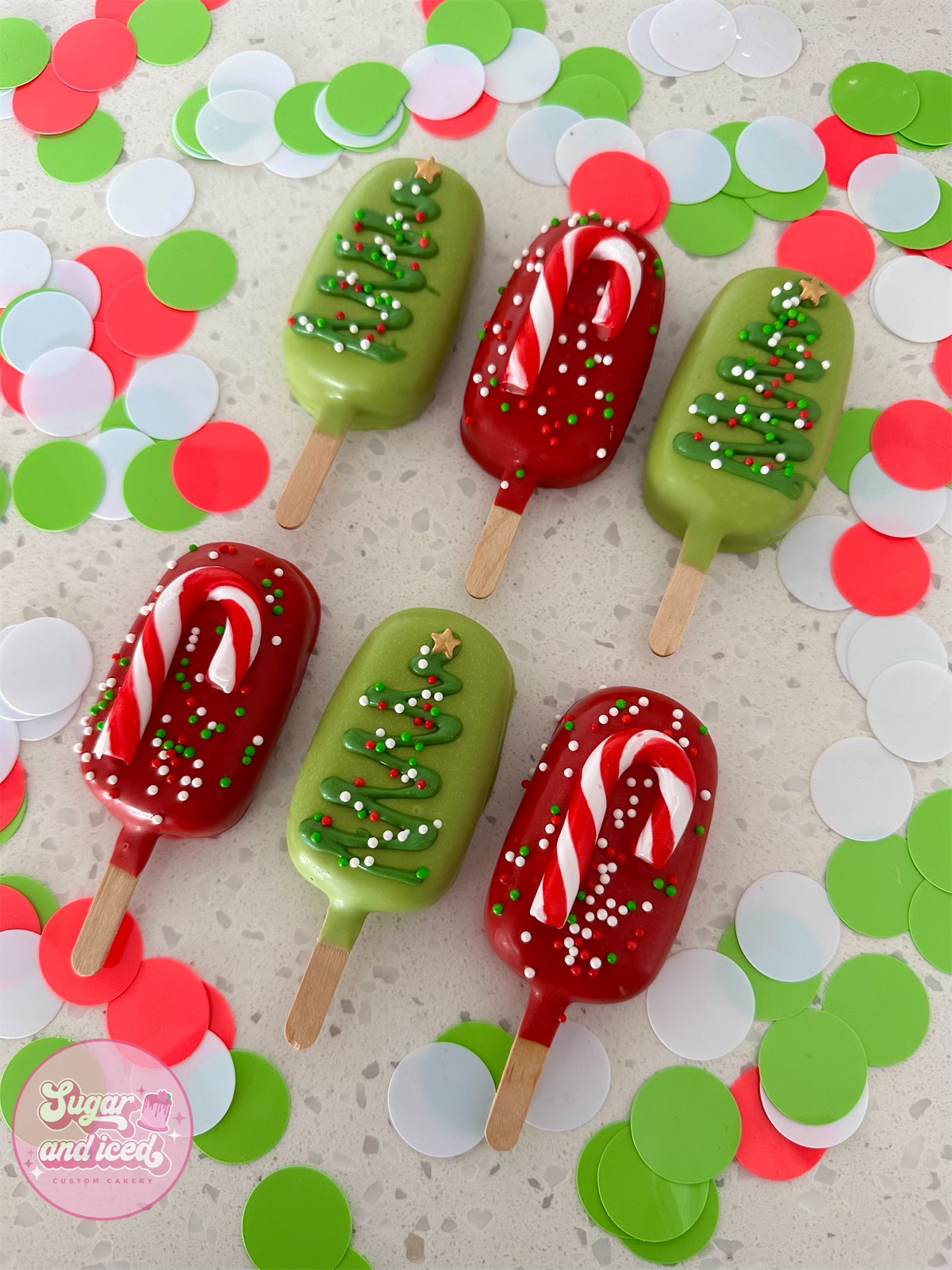 Christmas Eve Cakesicles