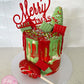 Christmas Drip Cake