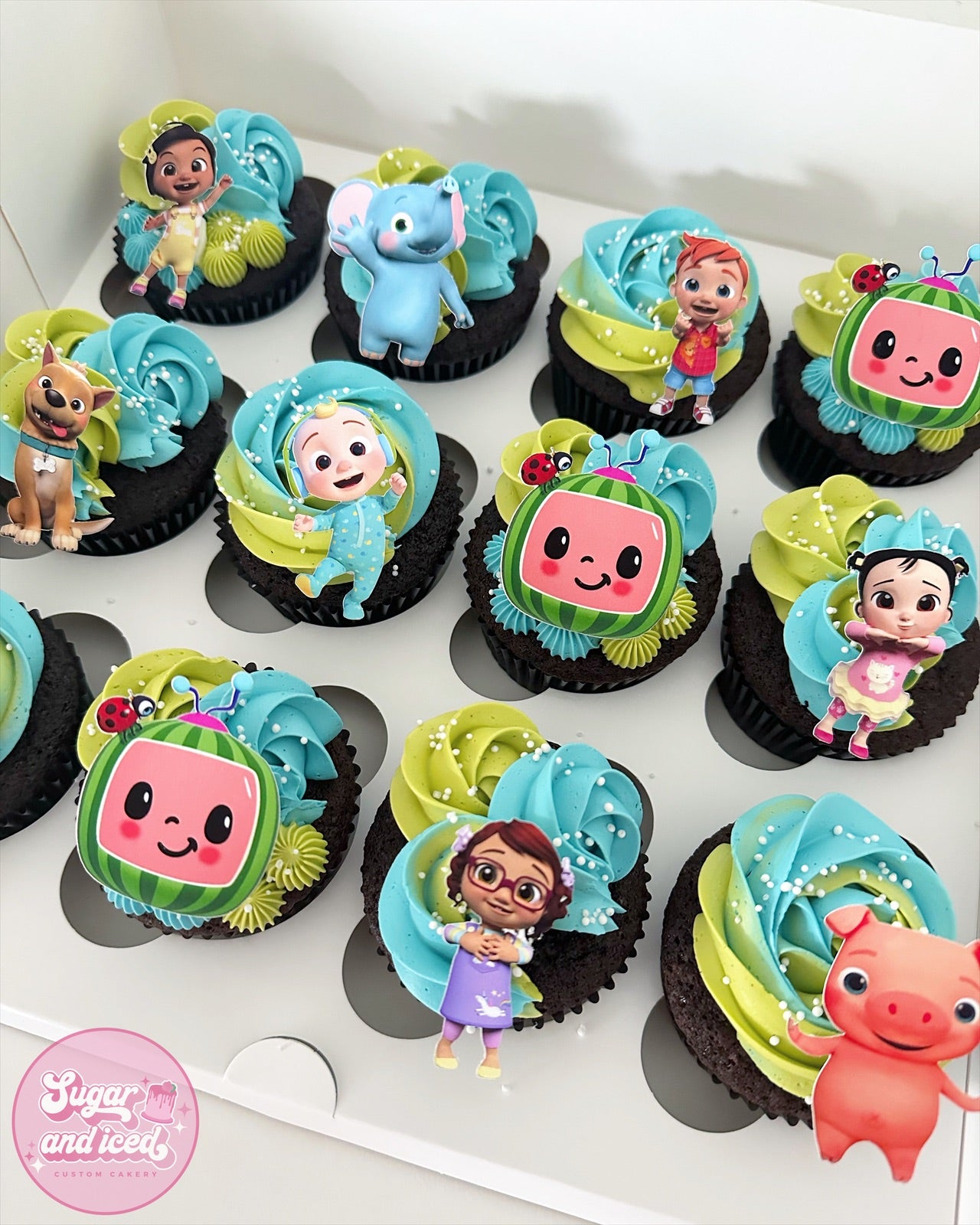 Custom Character Cupcakes
