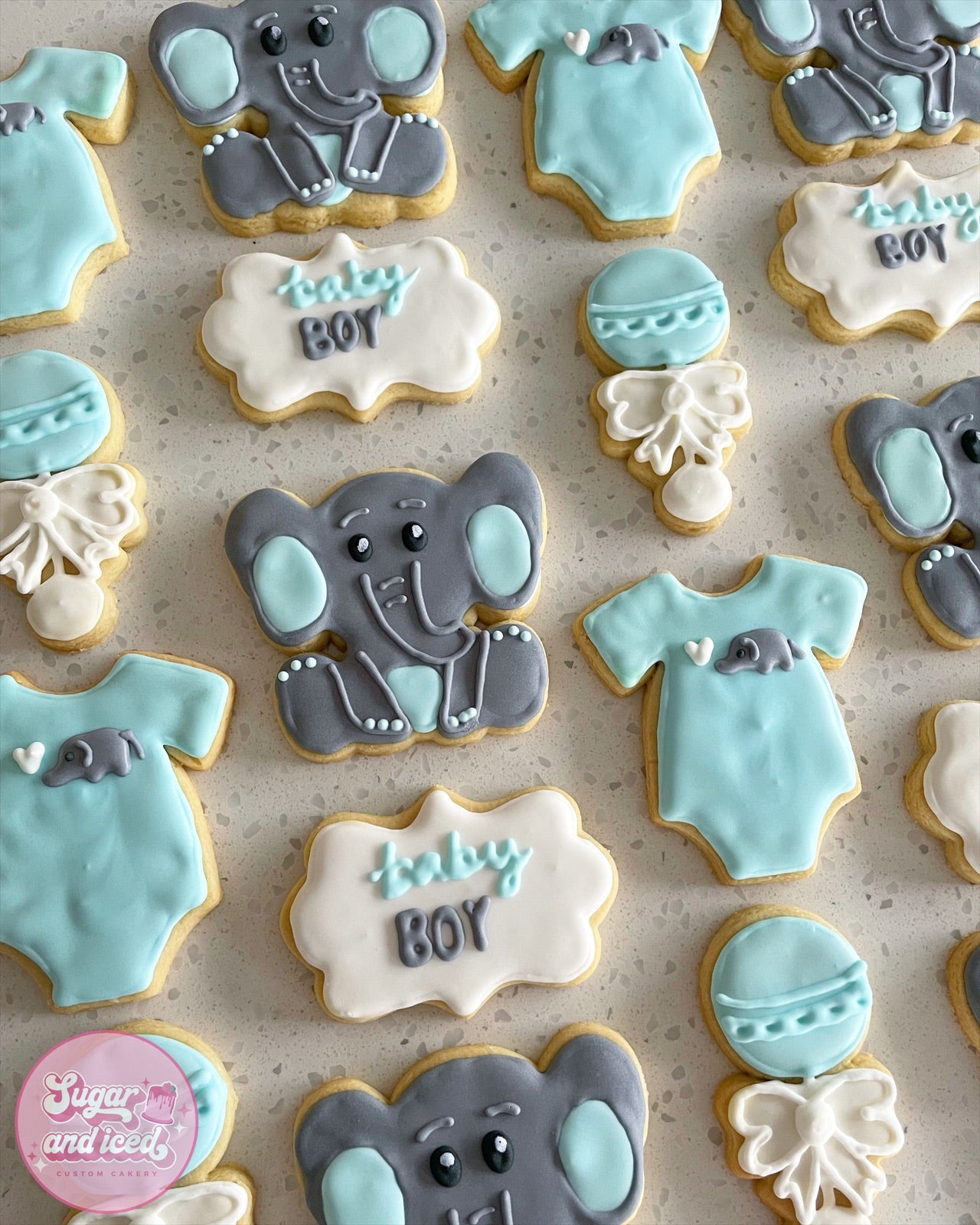 Custom Baby Shower Cookies
