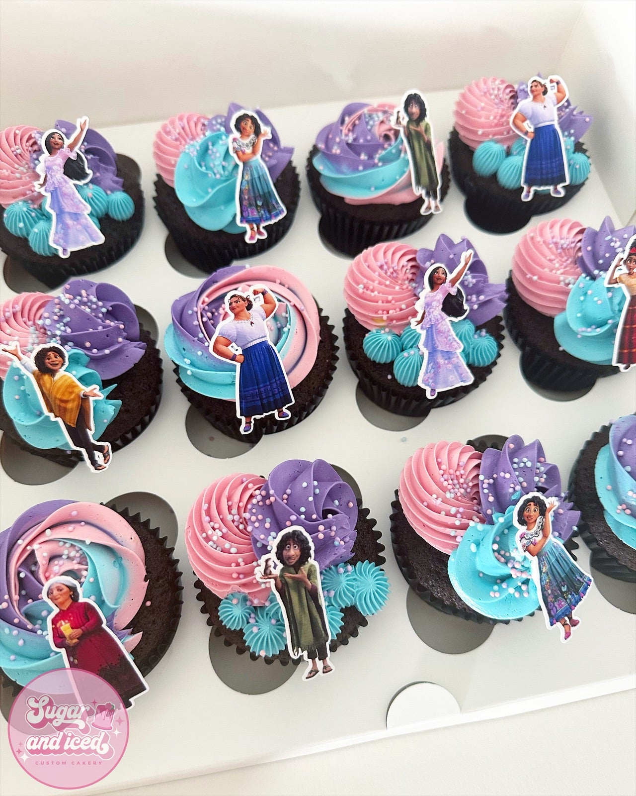 Custom Character Cupcakes