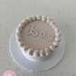 Gender Reveal Mini Cake