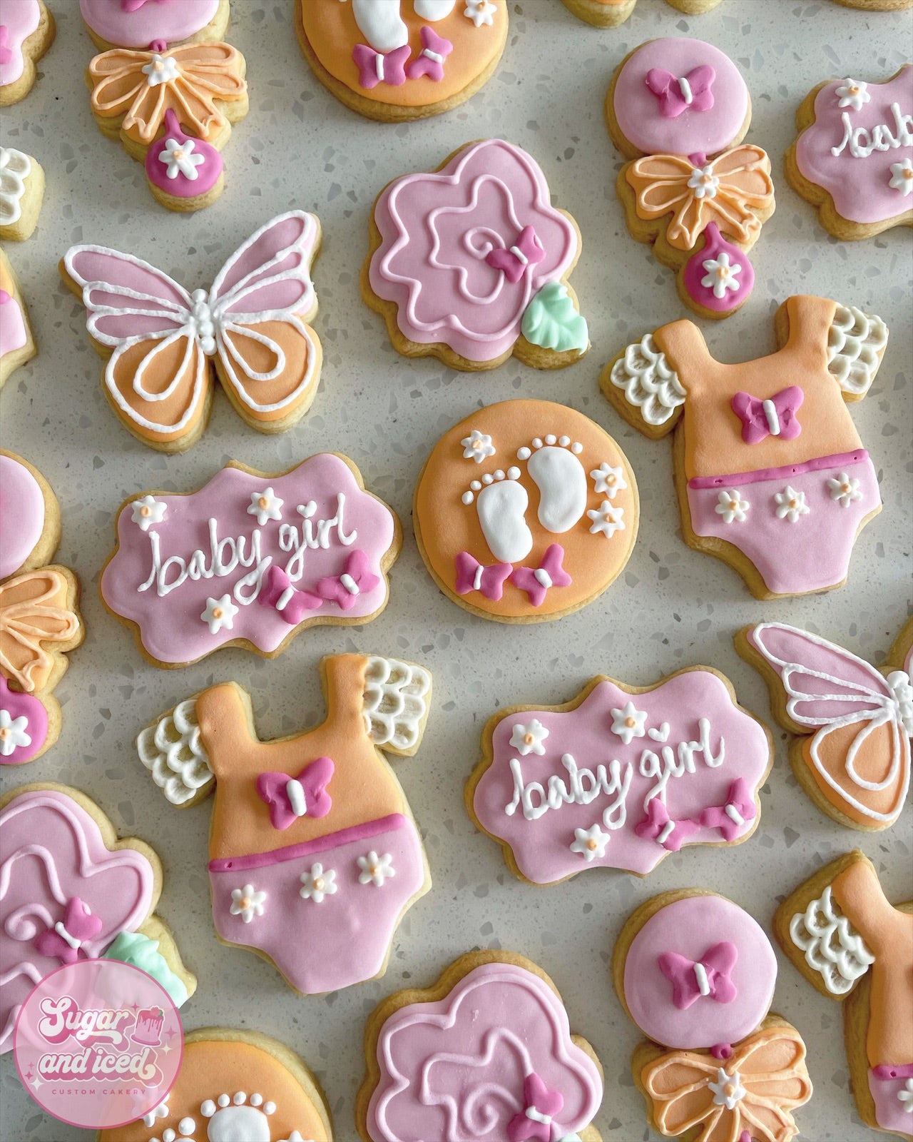 Custom Baby Shower Cookies