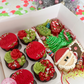Large Christmas Eve Cupcake Treat Box