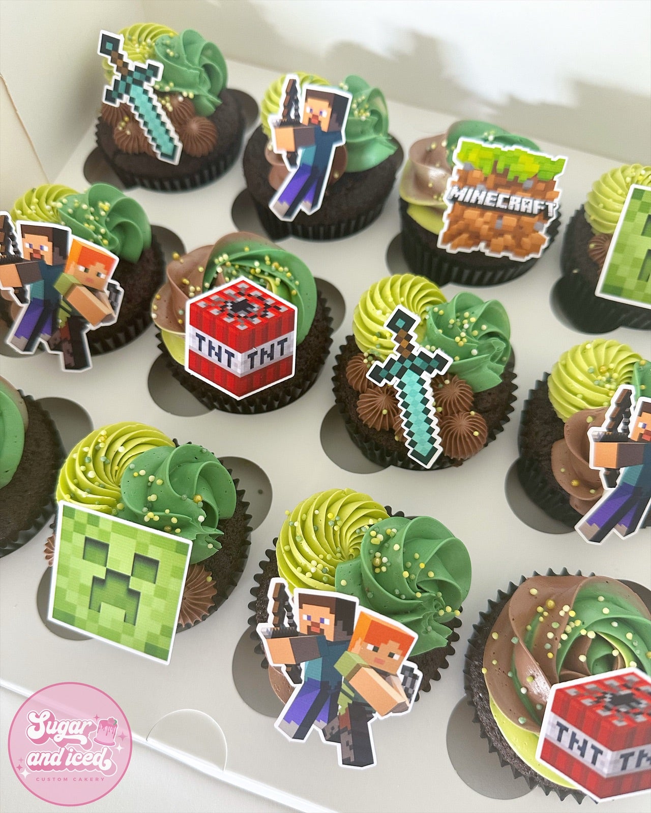 Custom Character Cupcakes