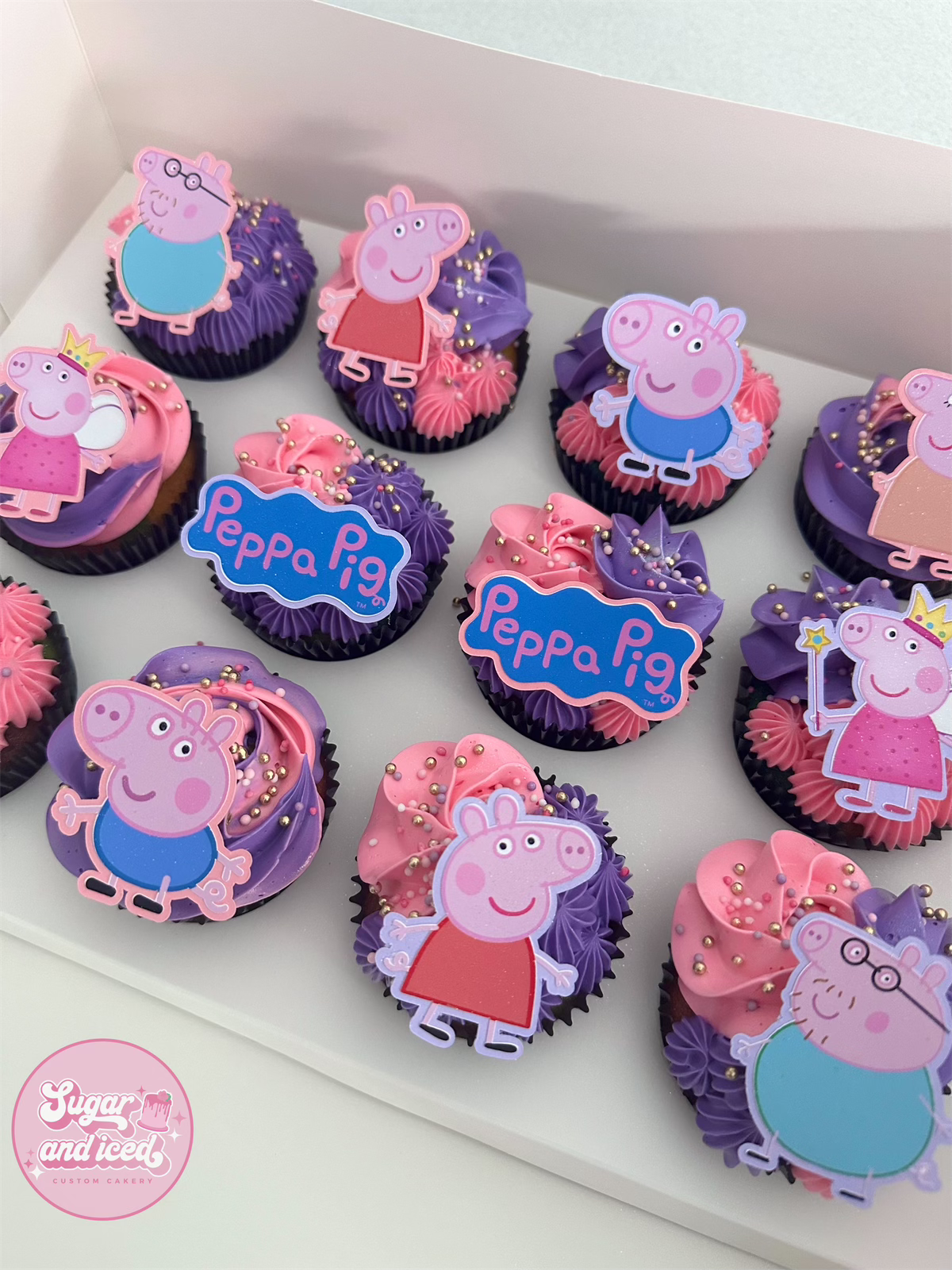 Custom Character Cupcakes