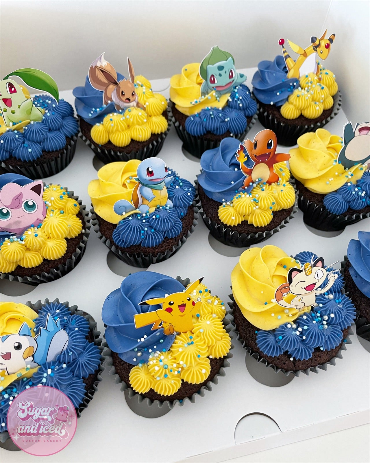 Custom Character Cupcakes