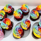 Rainbow Mini Cupcakes