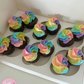 Rainbow Mini Cupcakes