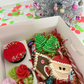 Small Christmas Eve Cupcake Treat Box