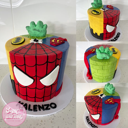 Superhero Cake