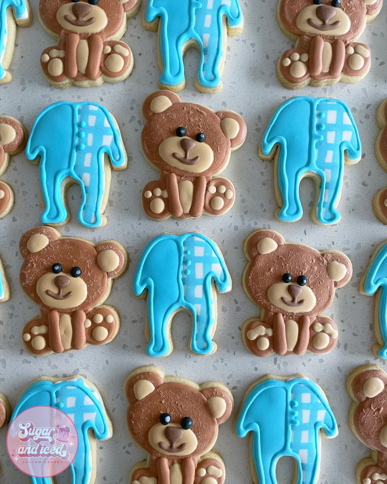 Custom Baby Shower Cookies