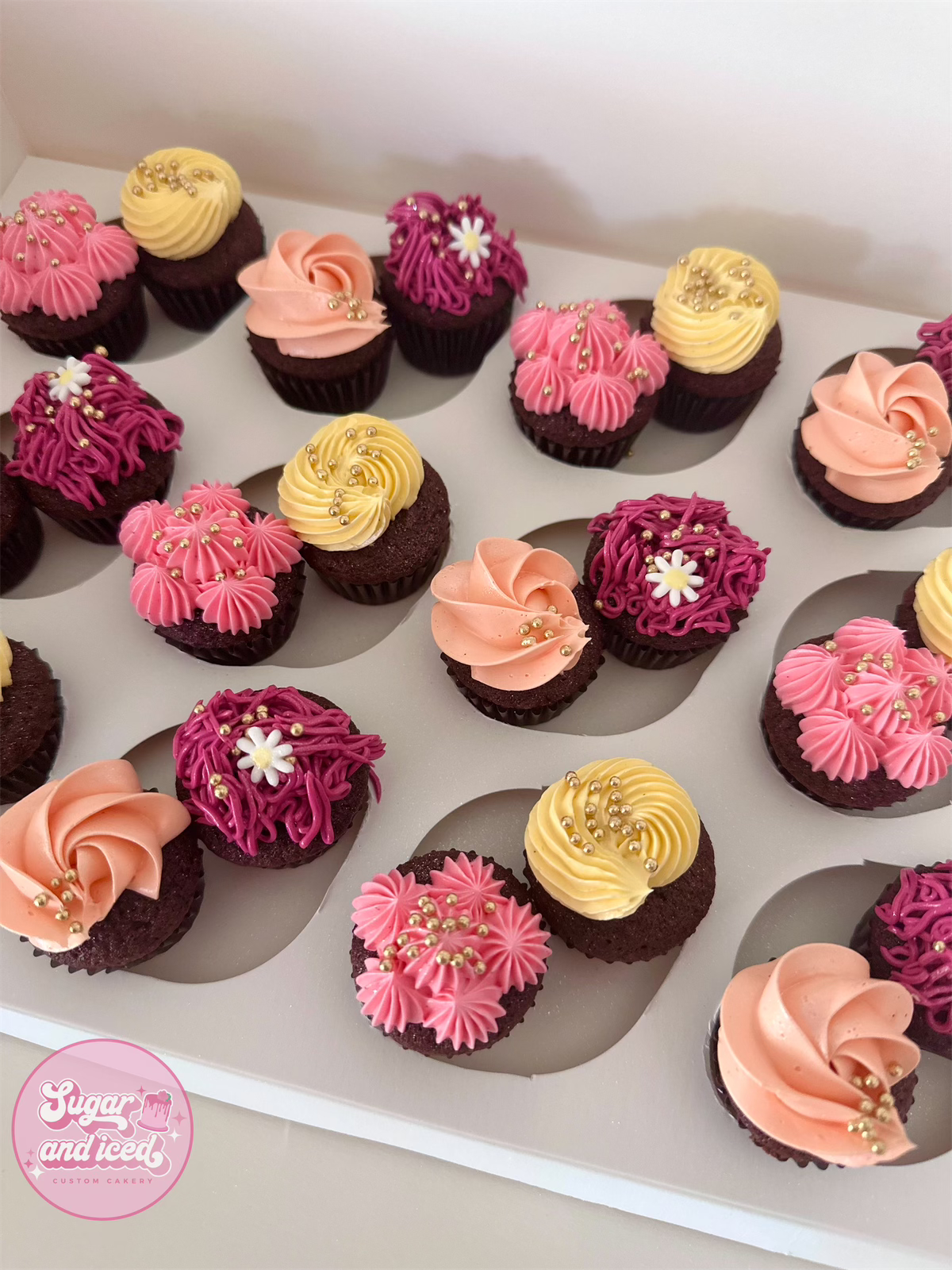 Custom Mini Cupcakes