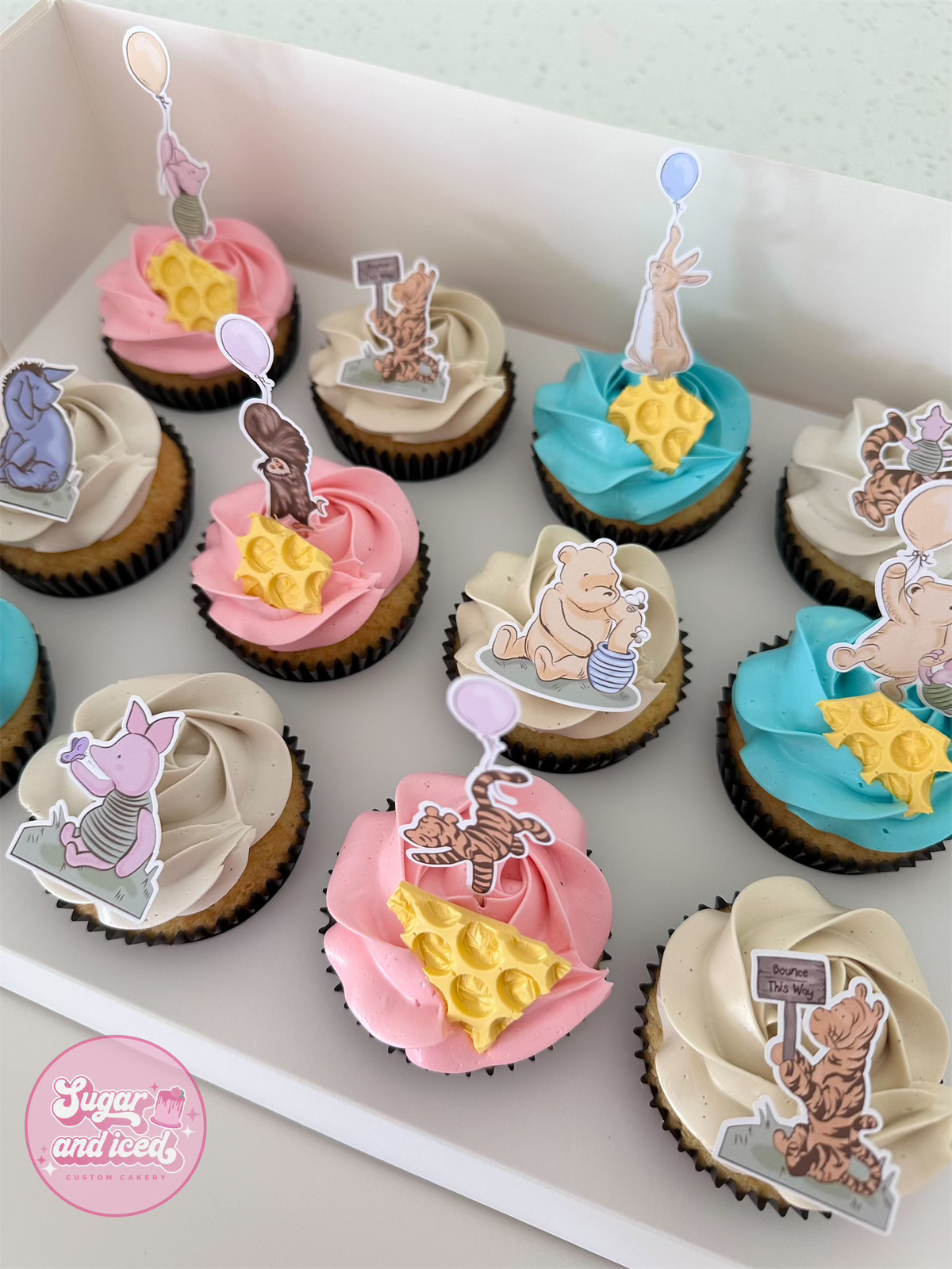 Custom Character Cupcakes