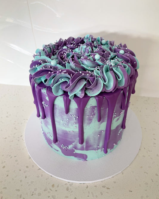 Watercolour Drip Cake